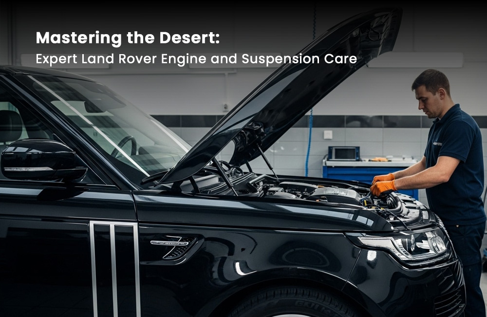 Mastering the Desert: Expert Land Rover Engine and Suspension Care for Dubai Drivers