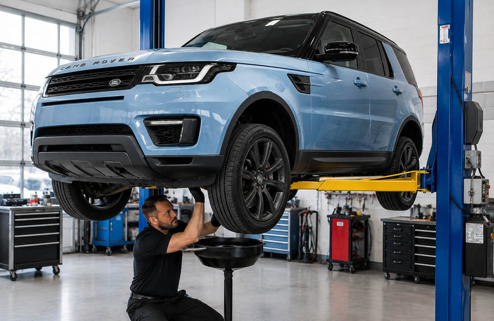 Land Rover Oil Leak: Common Causes & Solutions