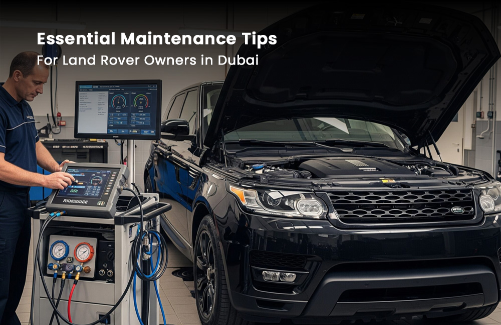 Maintenance Tips for Land Rover Owners in Dubai